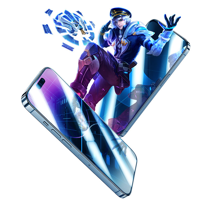 Benks iPhone 13 Pro Max JoyTouch Mat Oyun Ekran Koruyucu + Kolay Uygulama Aparatı Benks iPhone 13 Pro Max JoyTouch Mat Oyun Ekran Koruyucu + Kolay Uygulama Aparatı